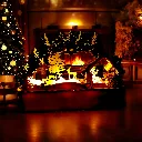 Weihnachtswald Licht.webp