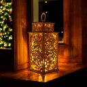 Frostkristall Laterne